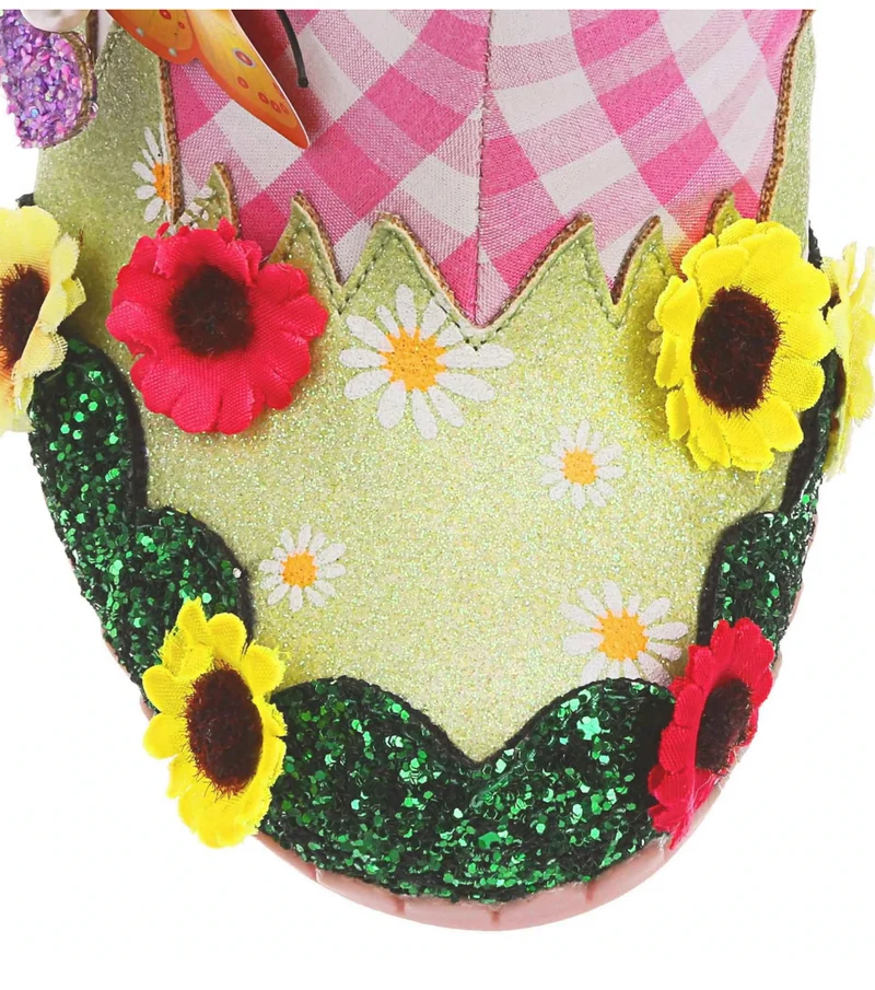 Irregular Choice Damen Wakey Wakey High Heel - Rosa / Multi