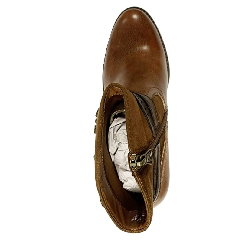 Refresh Damen-Stiefelette – Kamel