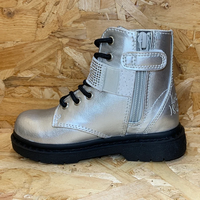 Lelli Kelly Stella-Stiefelette für Kinder – Silber