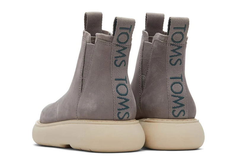 TOMS Damen Mallow Chelsea Stiefelette - Grau