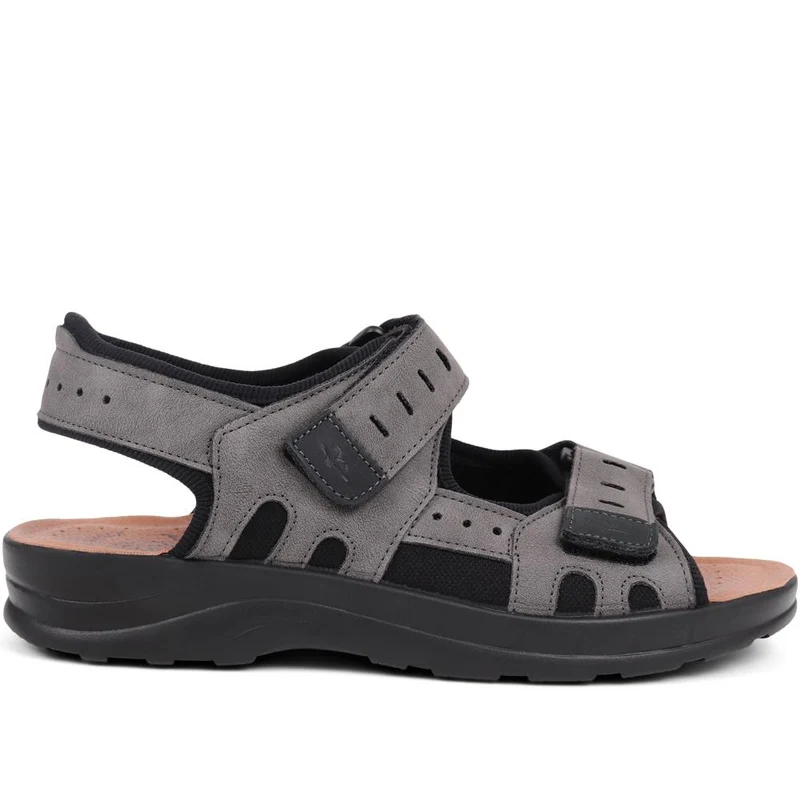 Fly Flot Dual Touch Fastening Sandals - FLY39099 / 324 767 - Grey
