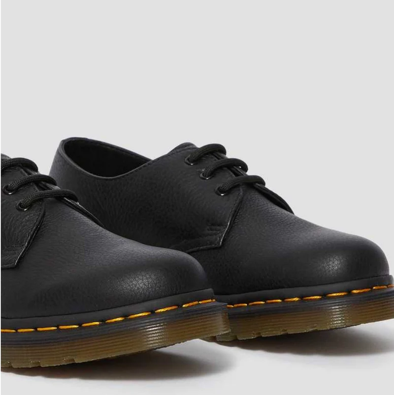 Dr Martens Unisex 1461 Virginia Lederschuhe - Schwarz