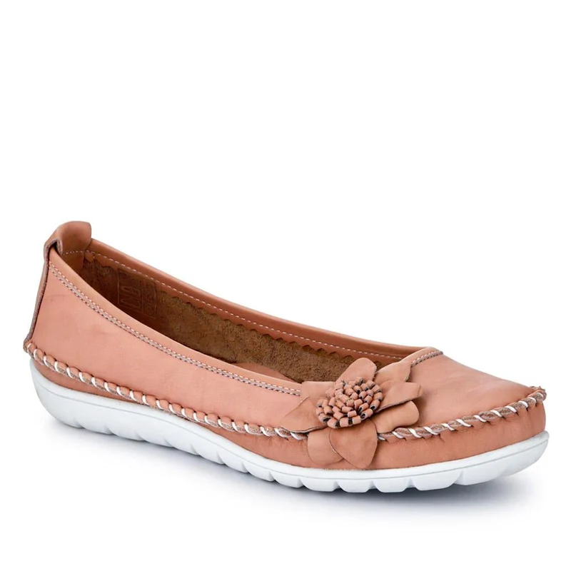 Lightweight Leather Pumps - SIMIN41000 / 326 772 - Rose
