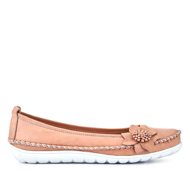 Lightweight Leather Pumps - SIMIN41000 / 326 772 - Rose