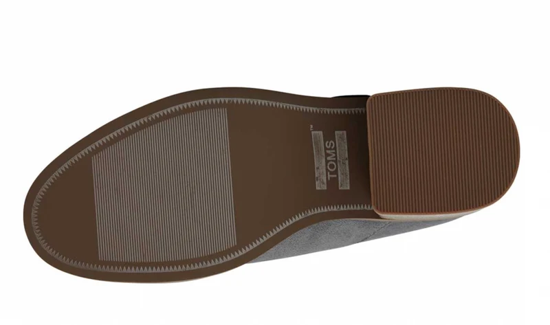 TOMS Damen-Stiefelette mit Spitze – geschmiedetes Eisen-Wildleder