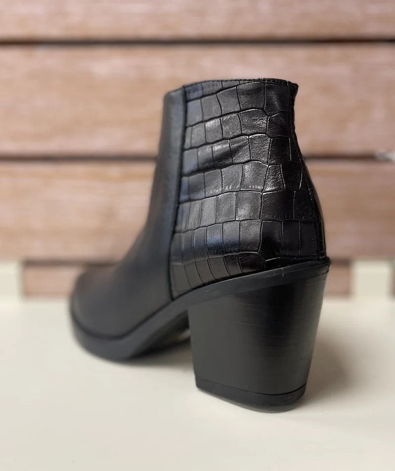 Patricia Millar Damen Leder Stiefeletten - Schwarz